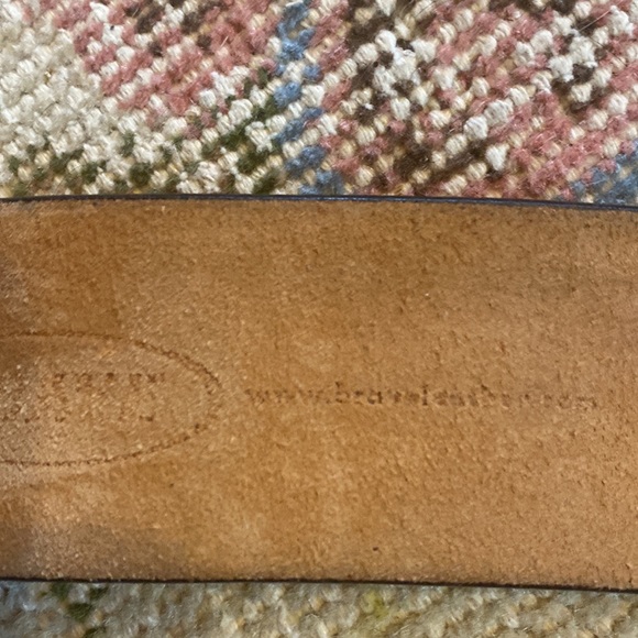 MENS BRAVE RAW Salvage Leather Belt! SIZE 36, 46” long🔥 - Picture 10 of 11